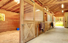 Llangynog stable construction leads
